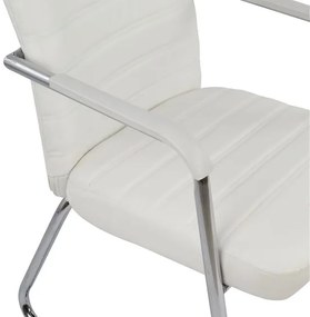 ΠΟΛΥΘΡΟΝΑ DALEY HM1021.02 ΛΕΥΚΗ 55,5x67,5x94 εκ. (4 Τεμμάχια)