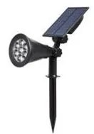 Ηλιακό Προβολάκι με Καρφί LED 7W Μαύρο 3000Κ 47-00102 ΦOS_ME-47-00102-Μαύρο 47-00102