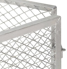 vidaXL Κομποστοποιητής Κήπου 85 x 85 x 70 εκ. Γαλβανισμένος Σίδηρος