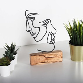 Διακοσμητικό Χώρου Μαύρο M 17x38x3,5