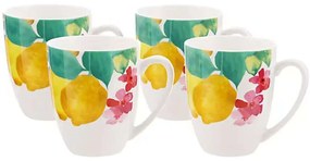 Κούπες Coupe Capri (Σετ 4Τμχ) YD0082 420ml Multi-White Maxwell&Williams Porcelain