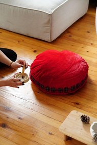 Διακοσμητικό Μαξιλάρι Κόκκινο PELUS 51x51x18