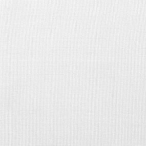 vidaXL Voile κουρτίνες με ροδέλες 2 τεμάχια Λευκό