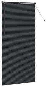 vidaXL Ρολό Παραθύρου με κουρτίνες Άλλο Μαύρο 100 x 220 εκ. Αλουμίνιο