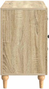 vidaXL Ντουλάπι TV Sonoma Δρυς 89 x 34,5 x 60 εκ. Επεξεργασμένο Ξύλο
