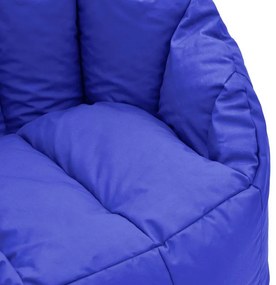 Πούφ Πολυθρόνα Kerlon Αδιάβροχο Μπλε Φ80x65εκ. 80x80x65 εκ.
