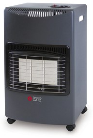 Thermogatz TG 4100 Κεραμική Σόμπα Υγραερίου 4100W Μαύρη 42x35x73cm