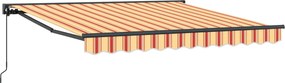 vidaXL Σκελετός Τέντας Πολύχρωμο 300 x 250 εκ