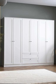 Wardrobe Terra 6 182 - White White