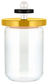 Βάζο Αποθήκευσης ES16/100 Y 1000ml Yellow-Multi Alessi Wood, Glass