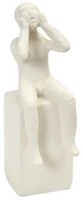 Διακοσμητική Φιγούρα RAH110K4 6x4,5x14,5cm White Espiel Polyresin