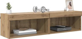vidaXL Σετ επίπλου τηλεόρασης 2 pcs Artisan Oak Επεξεργασμένο ξύλο