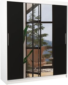 Ντουλάπα Kennedy 180 συρόμενη-Leuko-Mauro