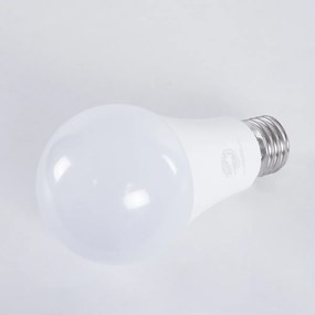 GloboStar 60055 Λάμπα LED E27 A60 Γλόμπος 10W 970lm 260° AC 175-265V IP20 Φ6 x Υ11cm Φυσικό Λευκό 4500K με Αισθητήρα Κίνησης Micro Wave - 3 Χρόνια Εγγύηση