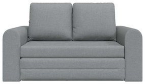 vidaXL Κρεβάτι καναπές Ανοιχτό γκρι 148 x 71 x 83 εκ. ύφασμα
