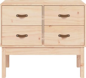 vidaXL Ντουλάπι Κονσόλα 90 x 40 x 78 εκ. από Μασίφ Ξύλο Πεύκου
