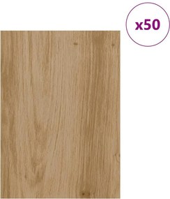 vidaXL Διακοσμητικά Πάνελ 50 pcs Artisan Oak 30 x 42 x 0.27 εκ