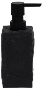 Δοχείο Κρεμοσάπουνου DS-8897L03 Polyresin 6x17cm Black MRShome Πολυρεσίνη