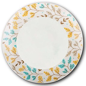 Πιάτο Ρηχό Lydia 10-099-341 Φ27x2,5cm Multi Nava Porcelain