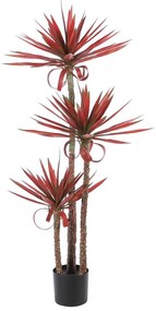 Τεχνητό Δέντρο Δράκαινα Cordyline 0901-6 160cm Red Supergreens Plastic