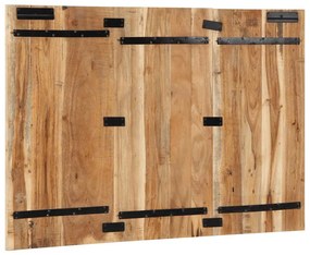 vidaXL κεφαλάρι 120 cm από μασίφ ξύλο ακακίας