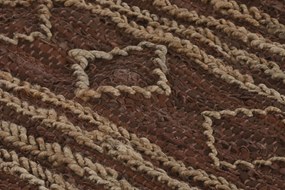 Χαλί Home ESPRIT Καφέ Ρόμπος 120 x 180 x 1 cm