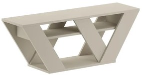 Έπιπλο τηλεόρασης Pipralla Megapap χρώμα sandstone 110x30x40εκ.