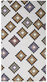 Χαλί Canvas 712 W White-Multi Royal Carpet 75X150cm Chenille