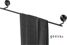 Geesa Opal 7207/60 Brushed Black - Πετσετοκρεμάστρα