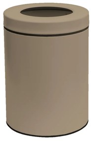 Καλάθι Απορριμμάτων (Φ21x28) Pam &amp; Co 5lt 2128 Beige Matt