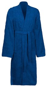 vidaXL Μπουρνούζι KINN Μπλε M Βαμβάκι