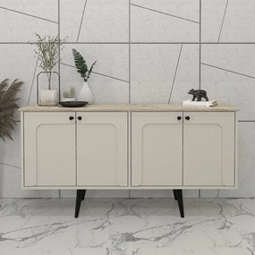 Megapap Μπουφές Sevilla Sandstone - Travertine