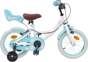 vidaXL Παιδικό Ποδήλατο 12 ίντσες για παιδιά 2-4 ετών Λευκό