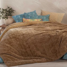 Κουβερτοπάπλωμα Υπέρδιπλο (220x240) Nef-Nef Homeware District Curry
