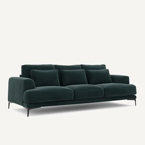 Καναπές 4 θέσεων με βελούδινη ταπετσαρία, Marsile