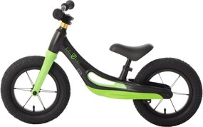 loopfiets 12 Inch Junior Black/Green