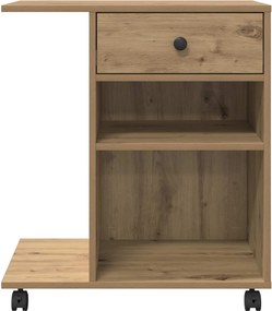 vidaXL Σταντ Εκτυπωτή Artisian Δρυς 60 x 40 x 68,5 εκ.