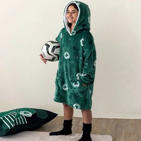 Κουβέρτα - Μπουρνούζι Παιδική Με Μανίκια Panathinaikos Cositos Green Palamaiki