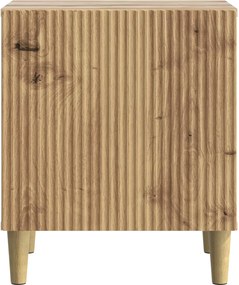 vidaXL Κομοδίνο 2 τεμ. Artisan Δρυς 43 x 34,5 x 50 εκ