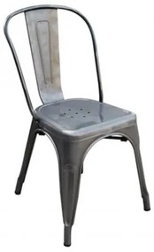 RELIX καρέκλα Metal (διακοσμητική σκουριά) 45x51x85 cm Ε5191,6
