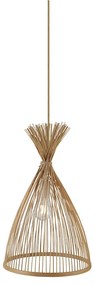 Φωτιστικό Κρεμαστο Aca TF661P30BO SERIFOS Μπεζ/Κρεμ (Beige/Creme)