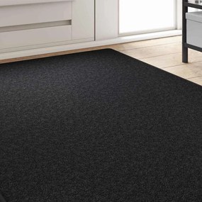 vidaXL Δερμάτινο Χαλί Ανθρακί 100 x 250 cm 100% Πολυπροπυλένιο