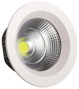 Χωνευτό Φωτιστικό LED Φ23 55W 6500K Αλουμίνιο Λευκό 145-68205 Eurolamp 145-68205 Λευκό