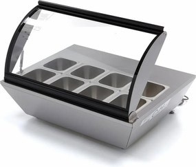Saladette - 67L - incl 8 x 1/6 GN - Tabletop