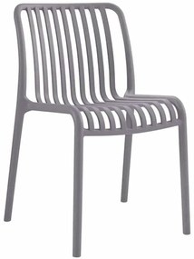 Καρέκλα Moda Ε3801,2W 47x58x79cm Grey