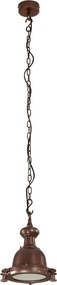 vidaXL Pendant Lighting Χάλκινο 25 x 25 x 134 cm Aluminum