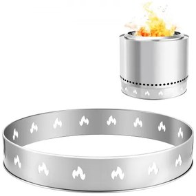 VEVOR Fire Pit Stand for Solo Stove Bonfire 68.6 cm Smokeless Fire Pit Ring