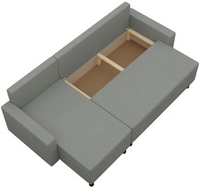 Γωνιακός καναπές Brick-Mauro