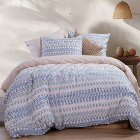 Σεντόνια Avion Με Λάστιχο (Σετ 3τμχ) Beige Nef-Nef Homeware Single 100x235cm 100% Βαμβάκι