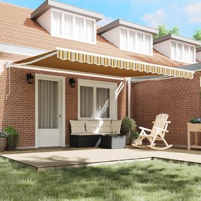 vidaXL Σκηνίτσα Αναδιπλούμενη Πολύχρωμο 450 x 300 εκ